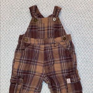 Lined overalls